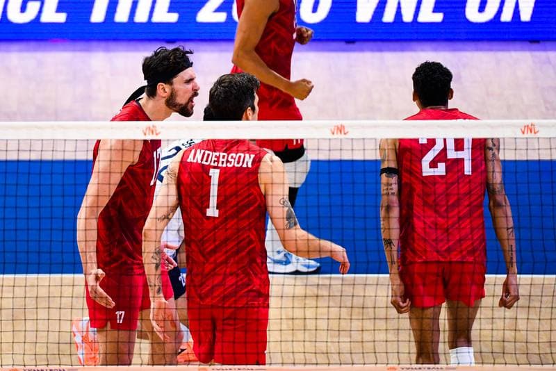 Volleyball. FIVB Volleyball Nations League. Serbia - United States of America. 28.06.2026
