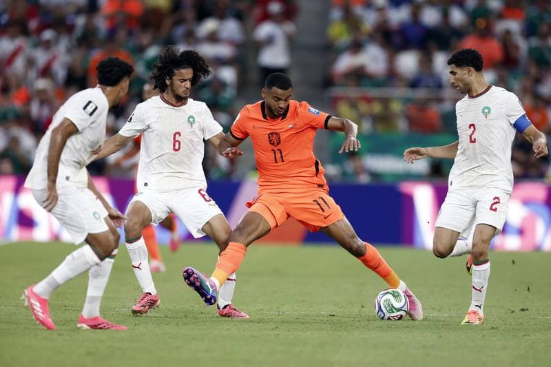 Football. FIFA World Cup 2026. Netherlands - Morocco. 29.06.2026
