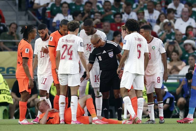 Football. FIFA World Cup 2026. Netherlands - Morocco. 29.06.2026