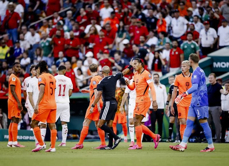 Football. FIFA World Cup 2026. Netherlands - Morocco. 29.06.2026
