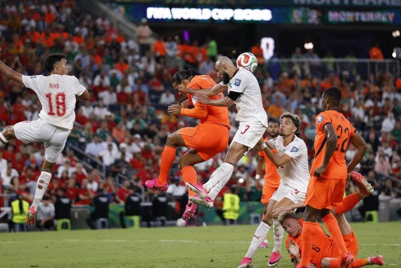 Football. FIFA World Cup 2026. Netherlands - Morocco. 29.06.2026